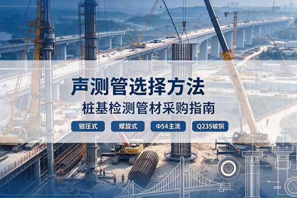 镇安声测管选型标准