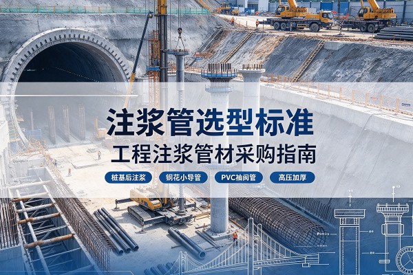 镇安注浆管选型标准