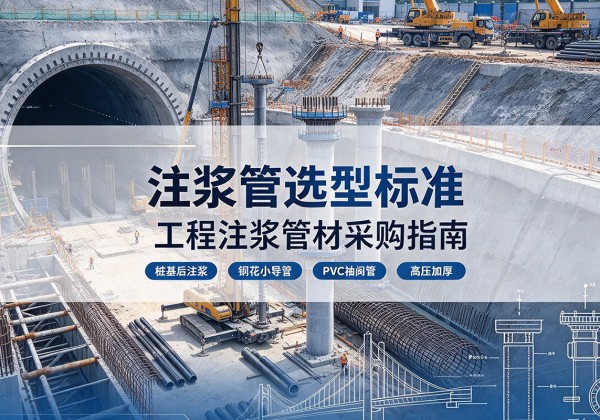 镇安注浆管选型标准
